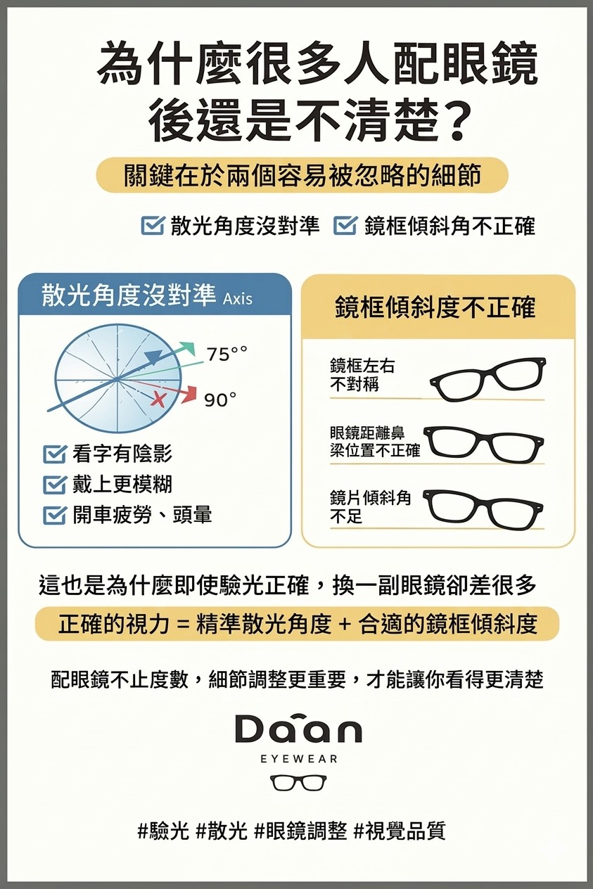 眼鏡調整服務